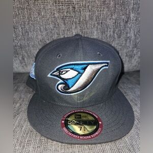 New Era Toronto Blue Jays Cooperstown 25th Anniversary Grey 59FIFTY Fitted Hat